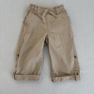 Janie and Jack khaki pull on pants 2T